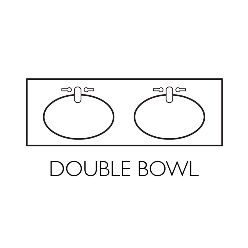 Design House 61'' Composite Double Bathroom Vanity Top with Sink Wayfair